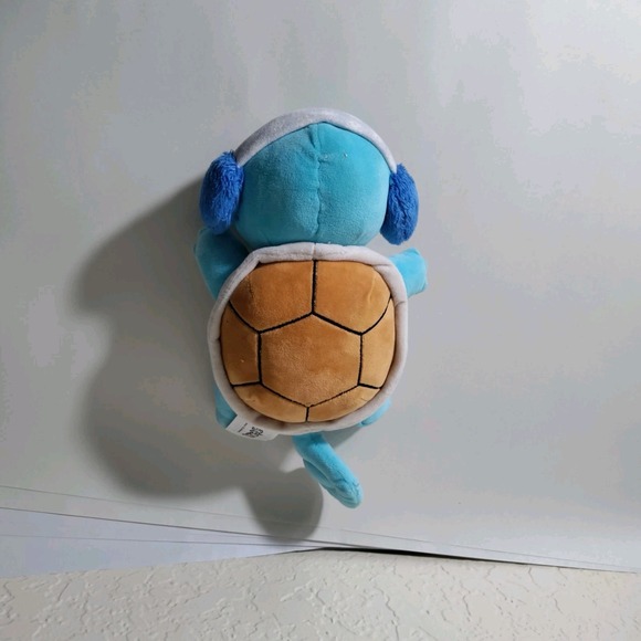 Authentic Pokemon Plush Squirtle Stuffed Animal Wicked Cool Toys - Picture 4 of 5